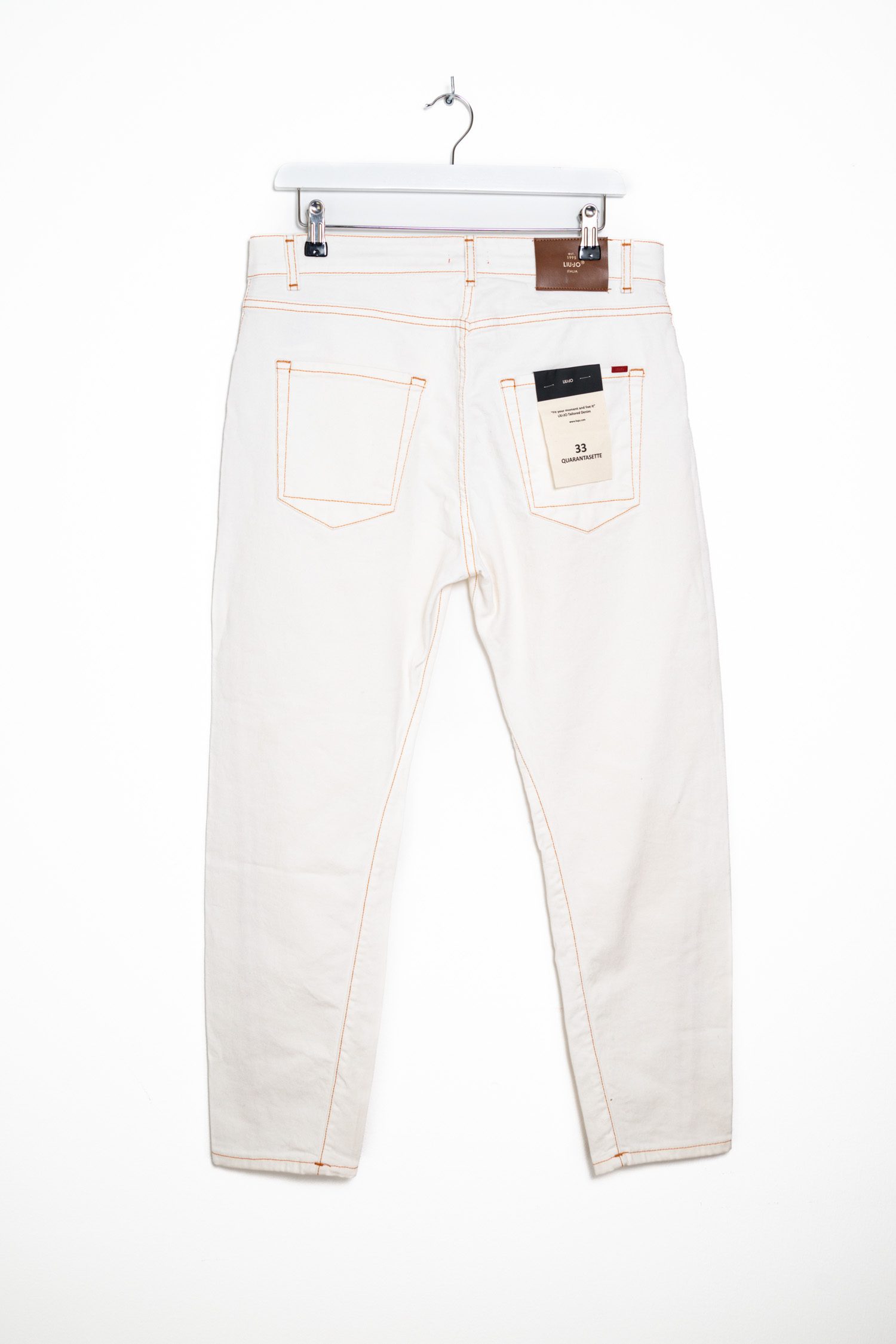 Liu Jo Regular Jeans in Cremeweiß