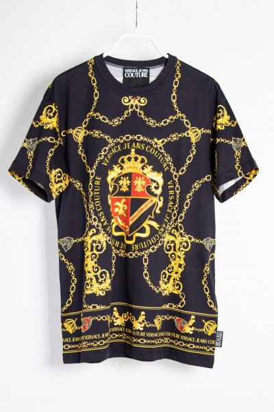Versace Jeans Couture T-Shirt mit Wappen-Print