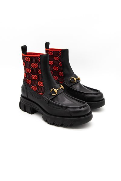 Gucci "GG Jersey" Stiefelette