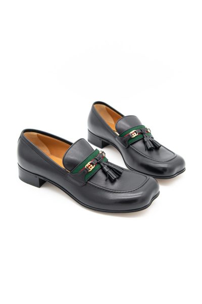 Gucci "Jakarta" Loafer in Schwarz