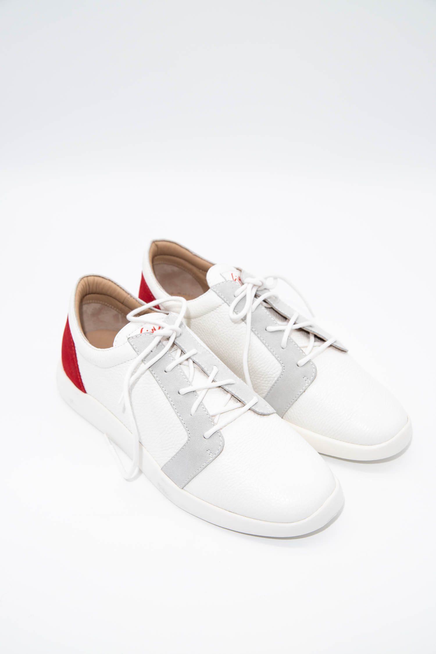 Giuseppe Zanotti Sneaker in Weiß und Rot