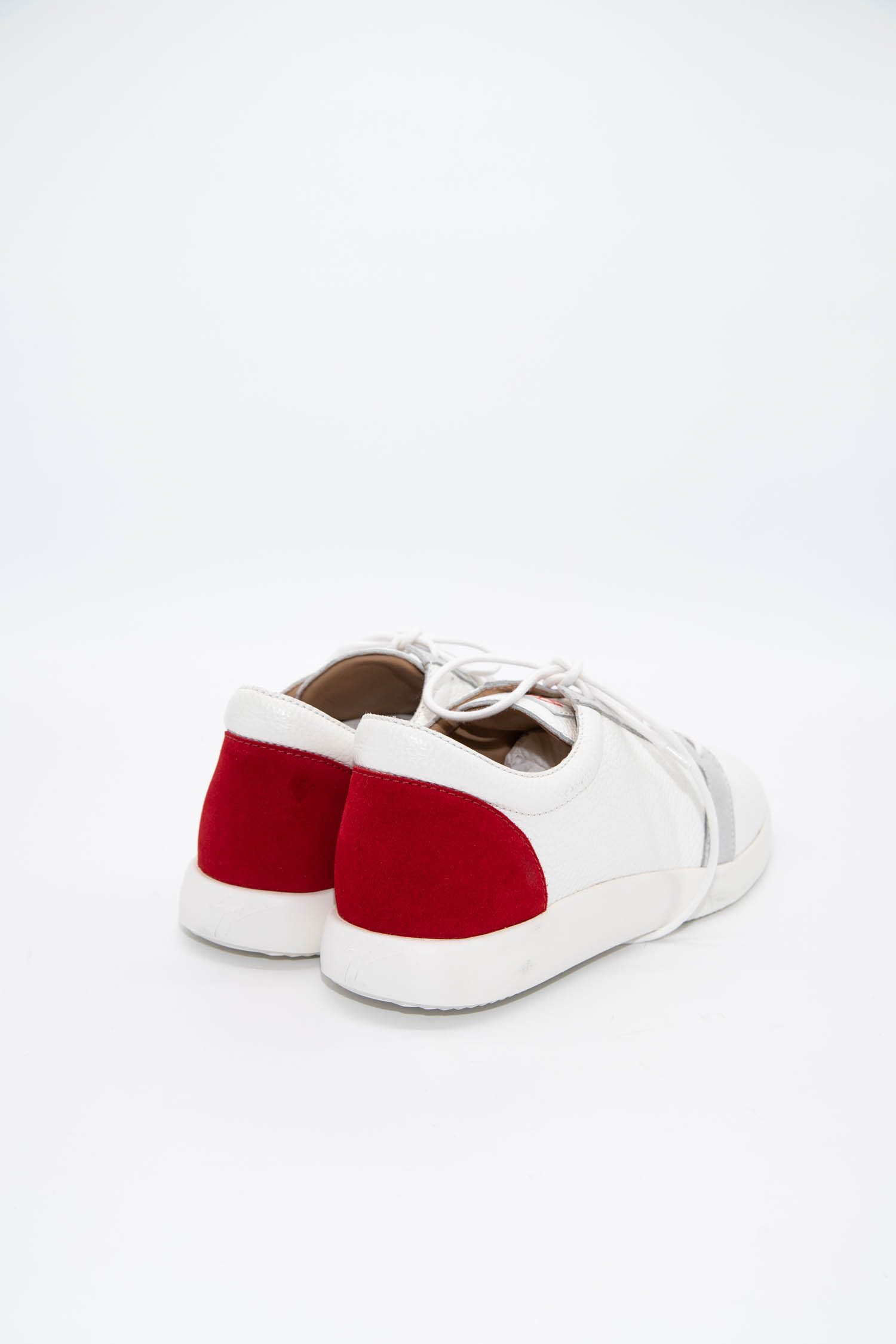 Giuseppe Zanotti Sneaker in Weiß und Rot
