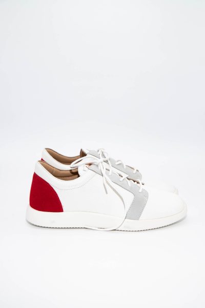 Giuseppe Zanotti Sneaker in Weiß und Rot
