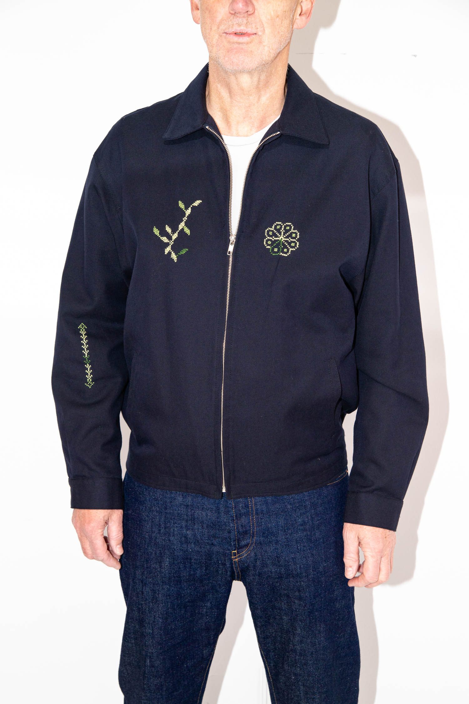 Adish Blouson mit Stickerei