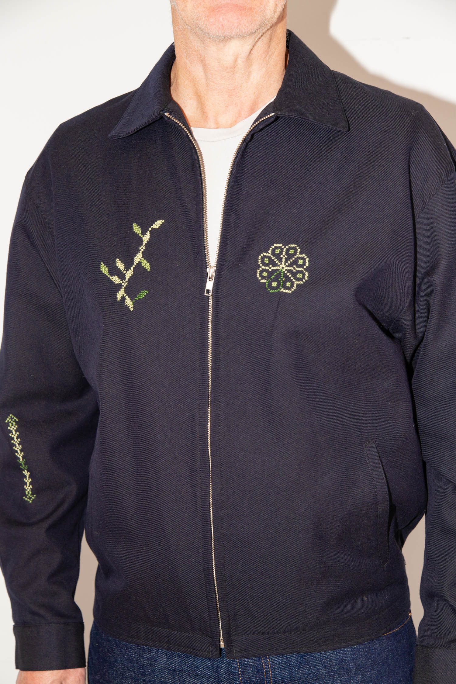 Adish Blouson mit Stickerei