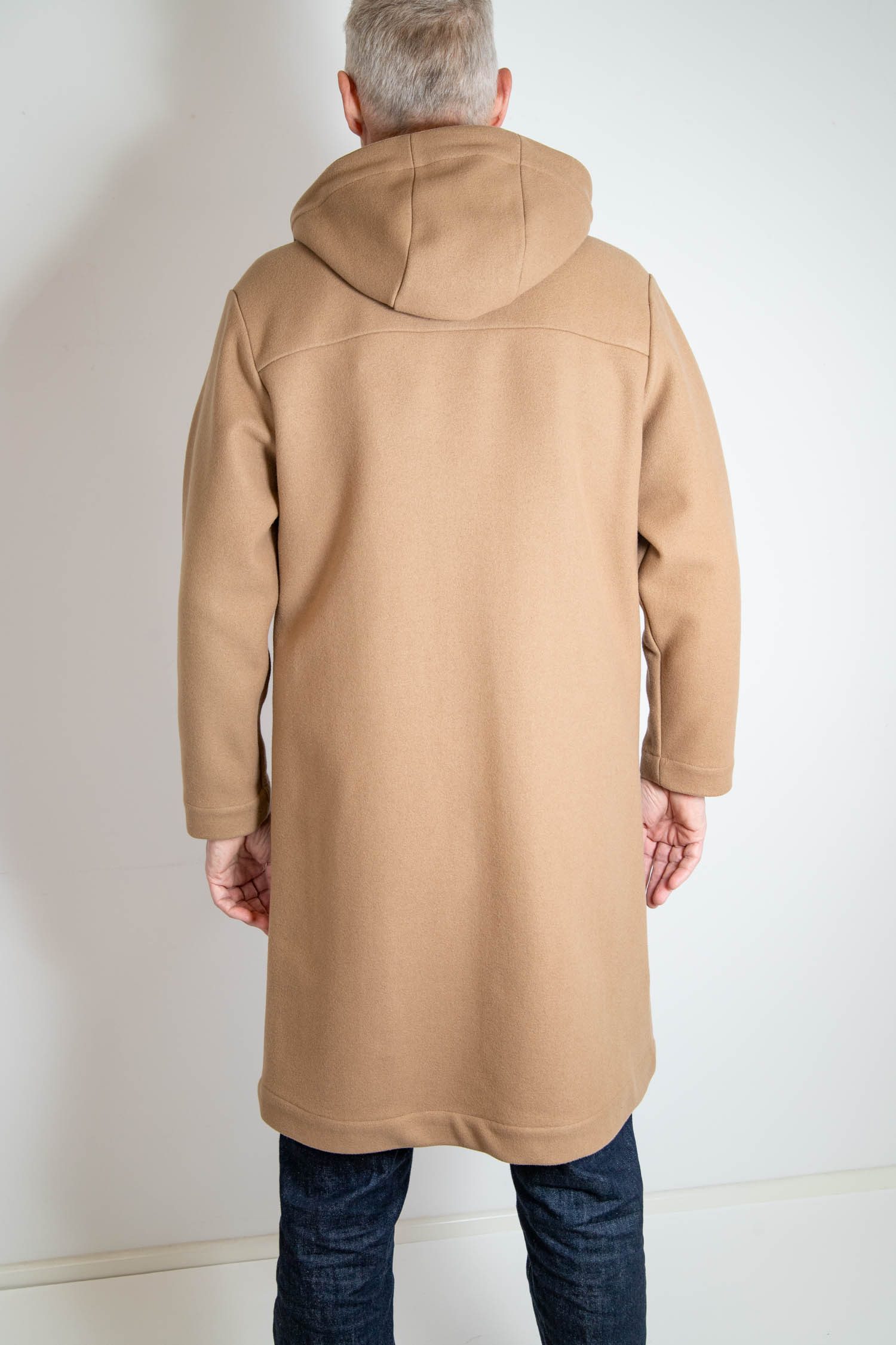 Aspesi Mantel mit Kapuze in Camel