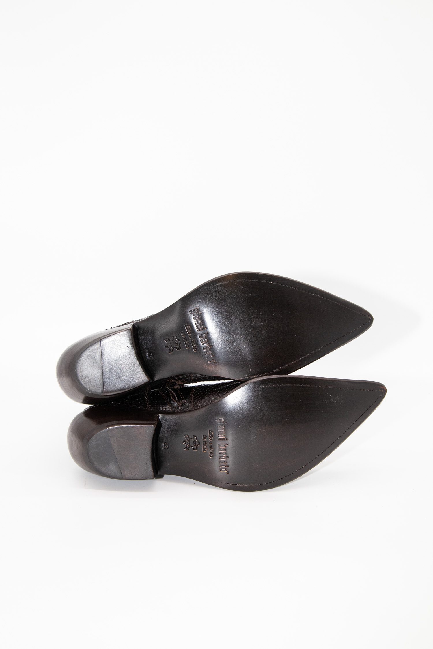 Gianni Barbato Cowboystiefel aus Reptilleder