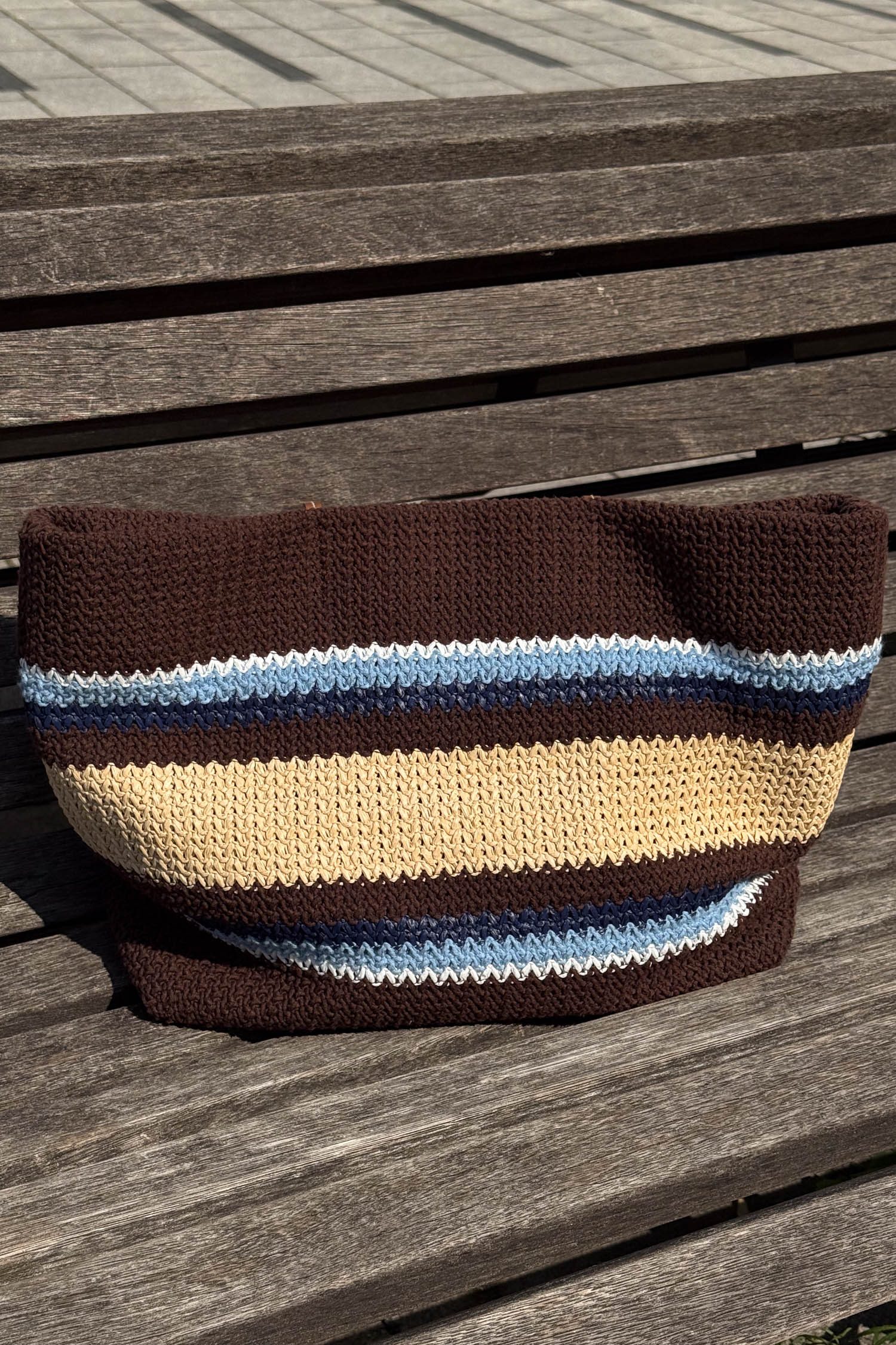 Thumbnail of http://Miu%20Miu%20Raffia-effect%20woven%20tote%20bag