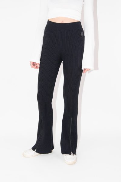 Moncler Hose mit Reißverschlussdetails in Schwarz