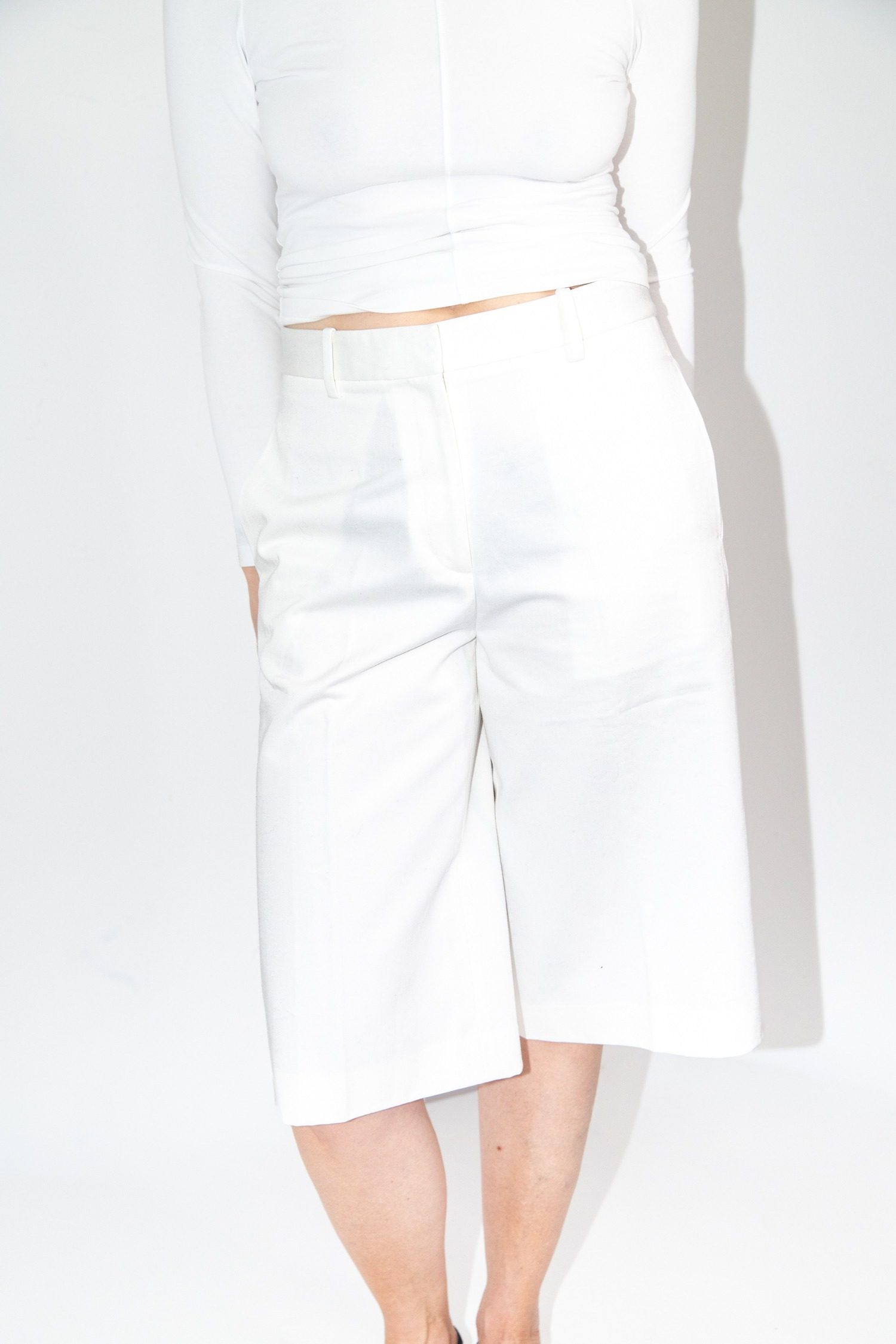 Thumbnail of http://Nili%20Lotan%20Jeansshorts%20in%20Ecru