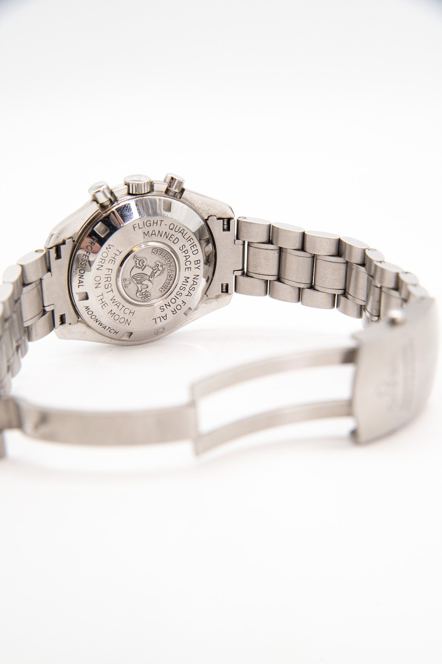 Thumbnail of http://Omega%20Speedmaster%20Legendary%20Moonwatch%20Uhr%20in%20Schwarz%20und%20Silber