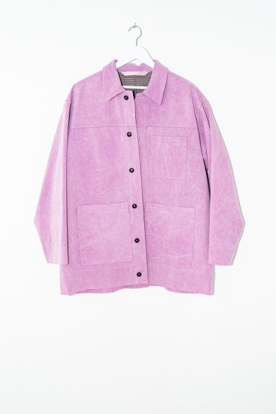 Omen Jacke aus Baumwolle in Lavendel