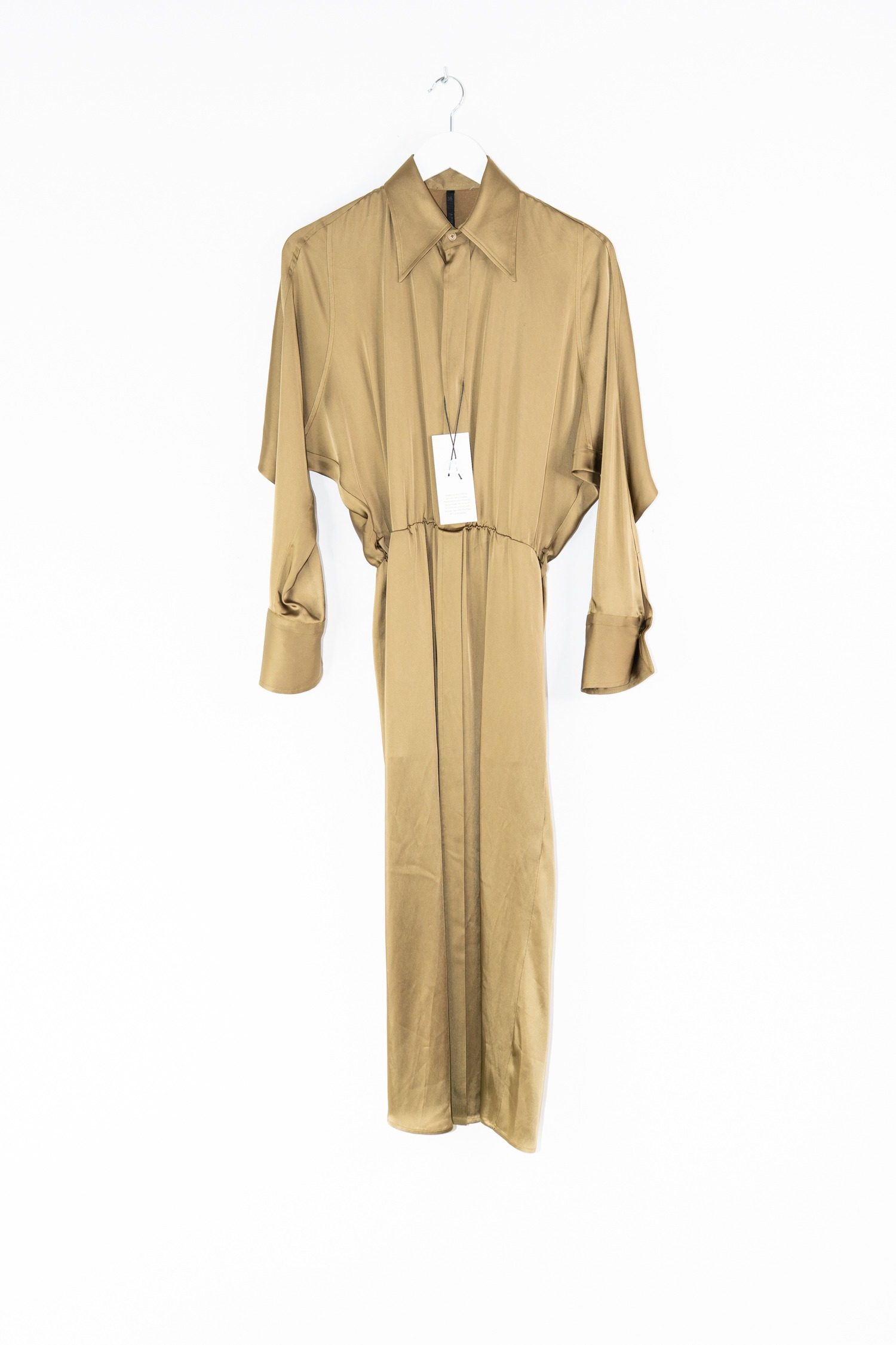 Thumbnail of http://Petar%20Petrov%20Slippery%20Kleid%20aus%20Satin%20in%20Oliv