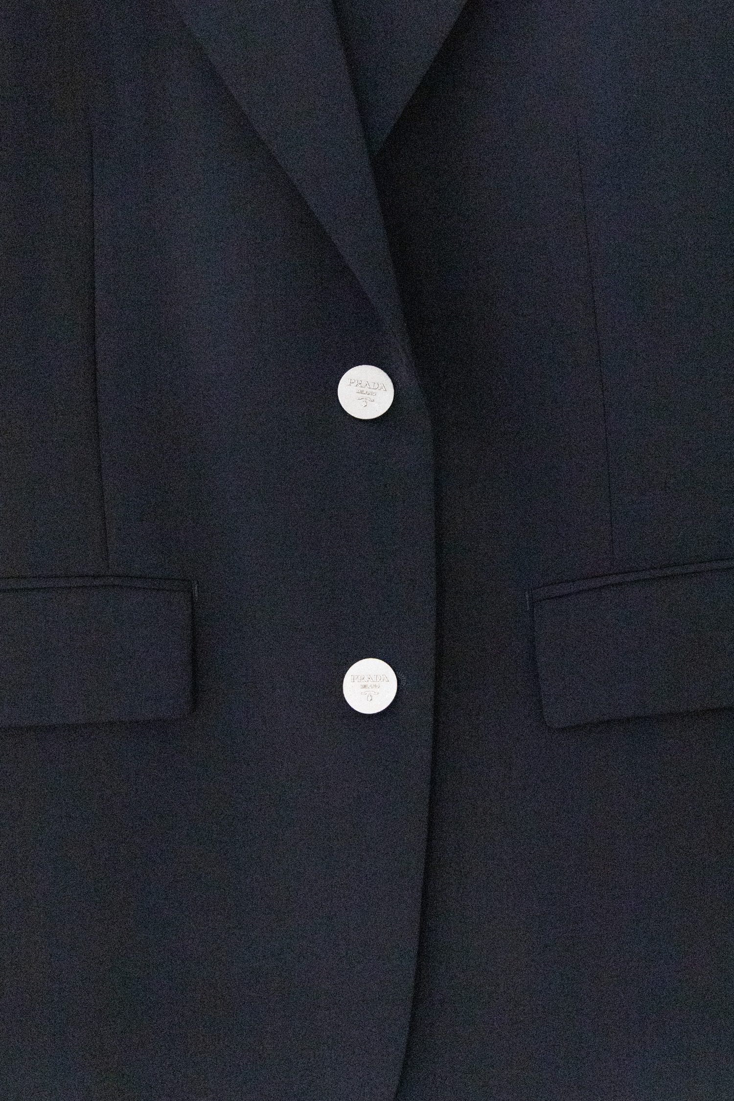 Prada Wollblazer in Dunkelblau
