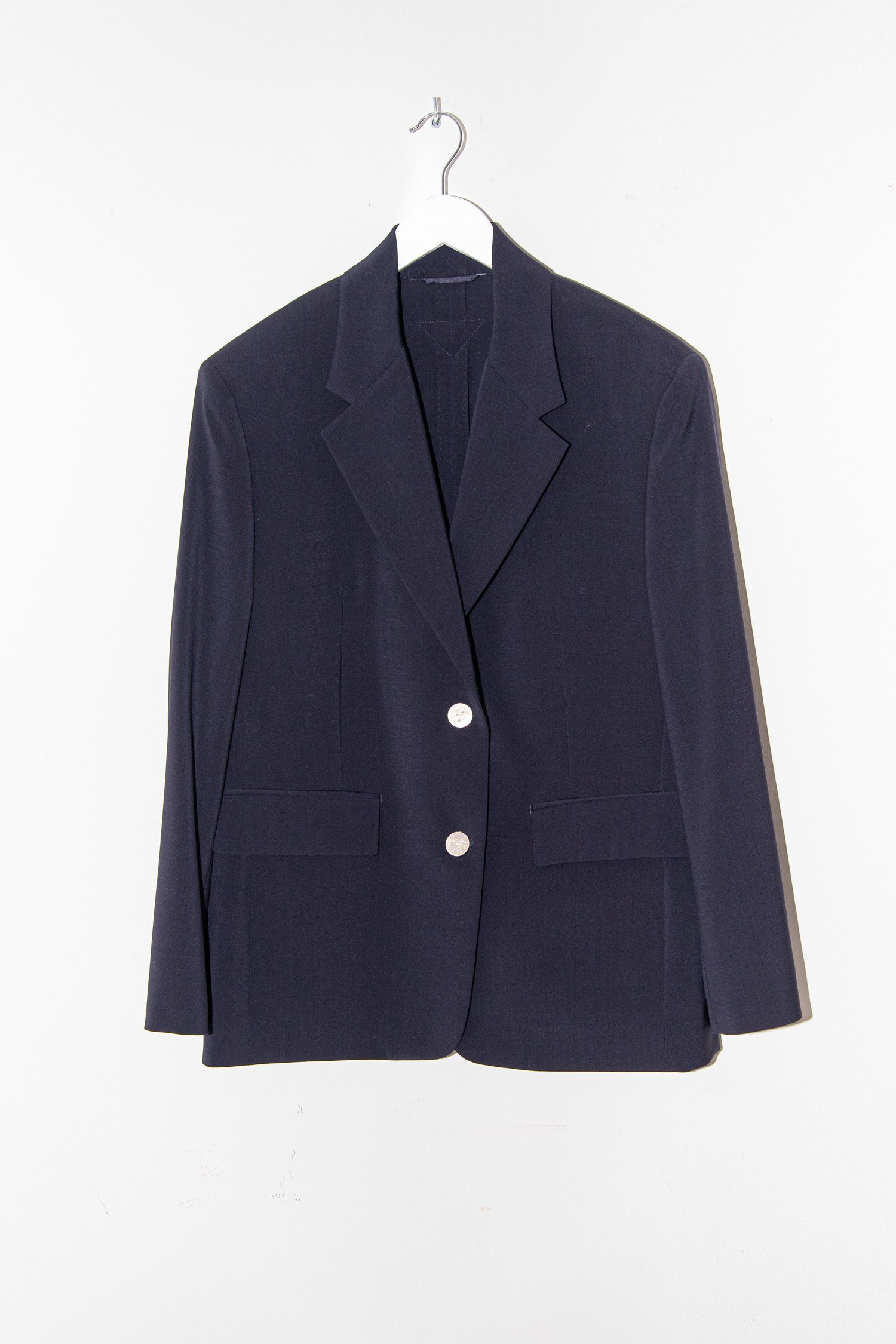 Prada Wollblazer in Dunkelblau