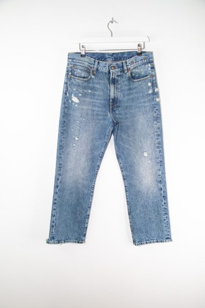 R13 Jeans im Used-Look in Hellblau