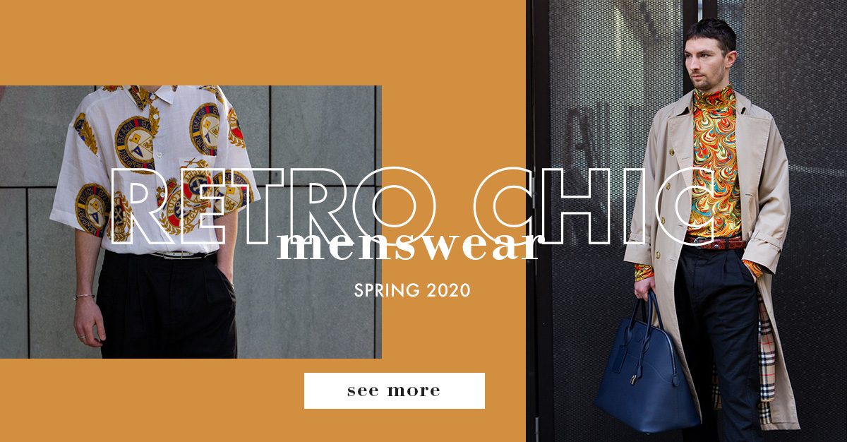 Retro Chic – New Menswear for Spring