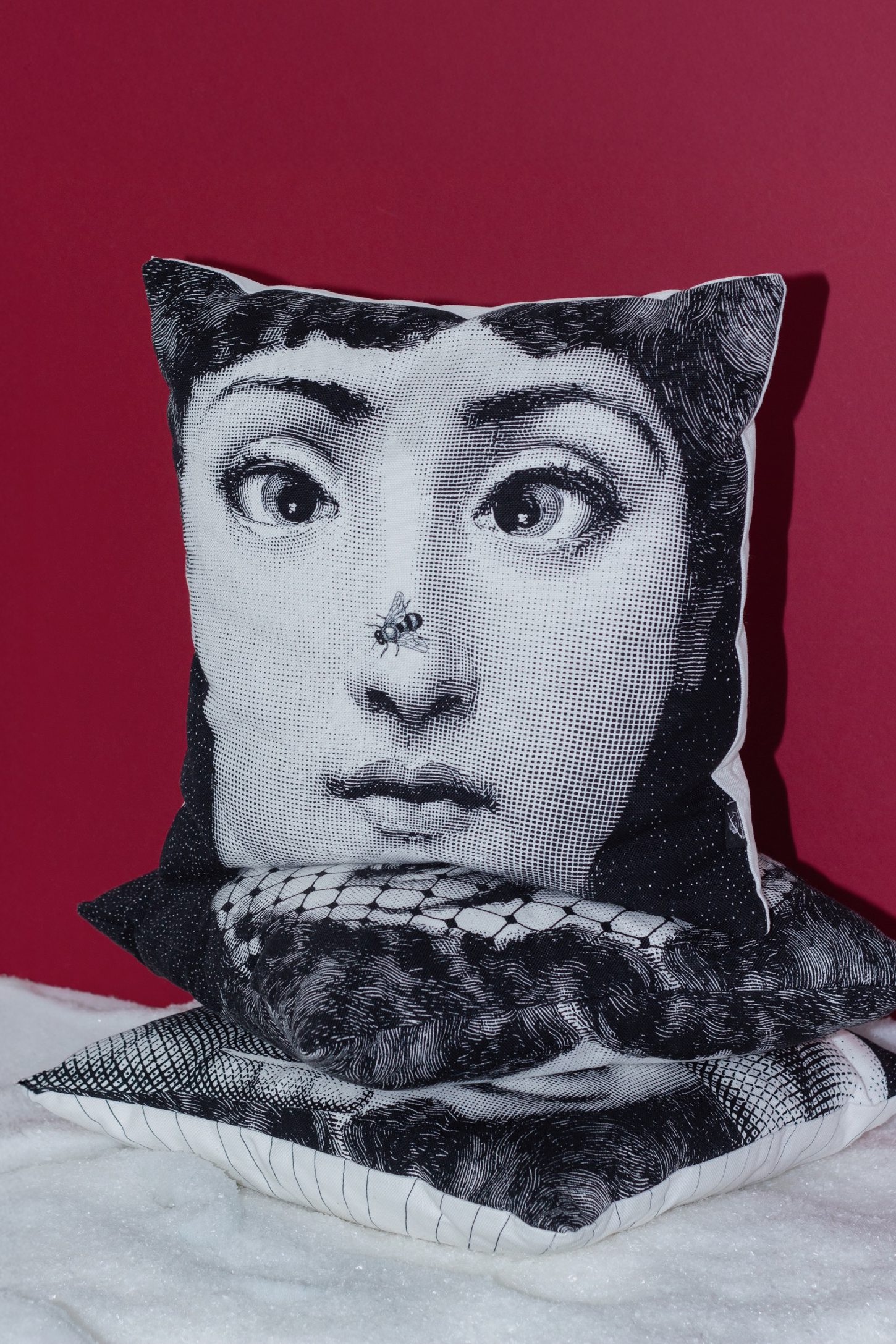 Fornasetti Tema e Variazioni Kissen