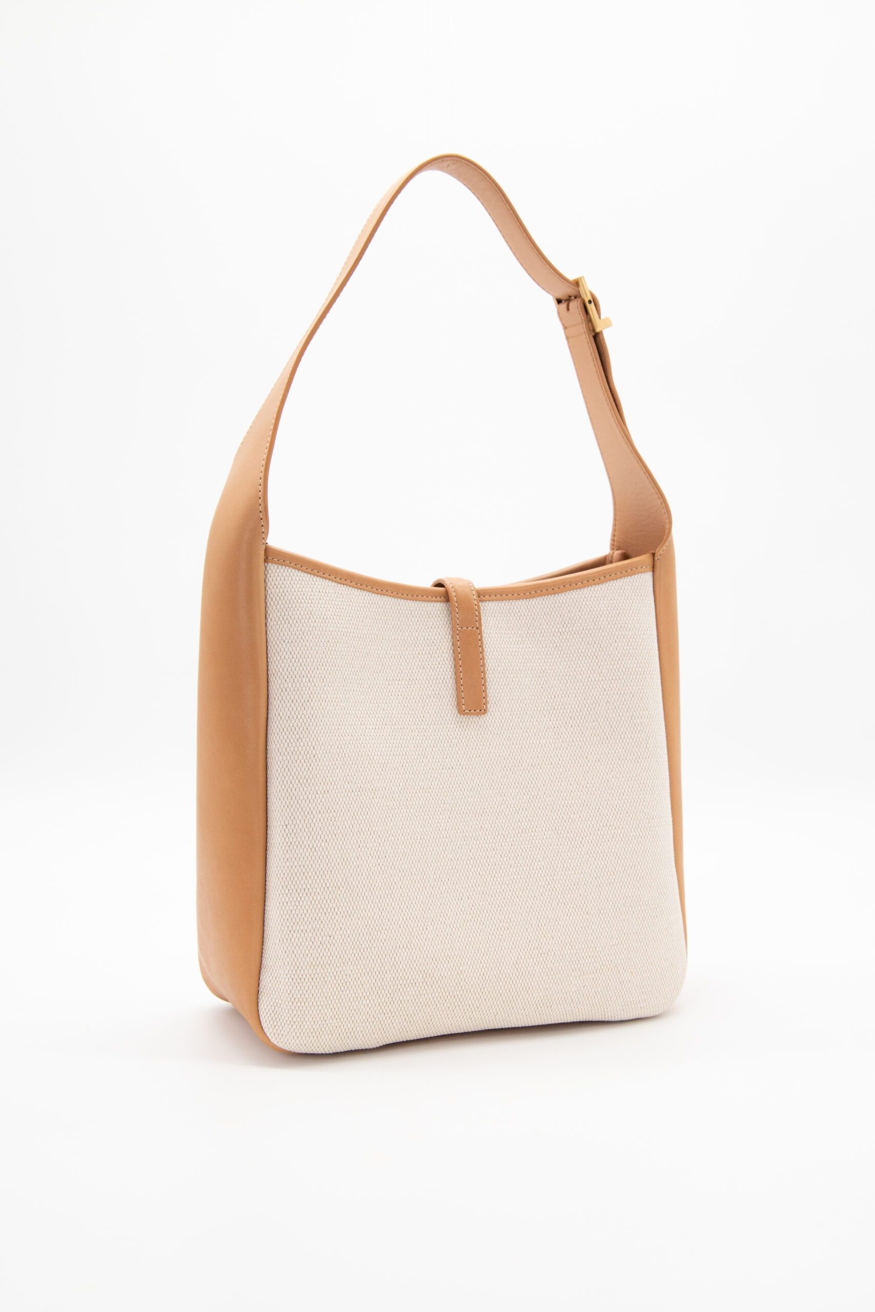 Thumbnail of http://Saint%20Laurent%20Le%205%20à%207%20Handtasche%20aus%20Canvas%20und%20Leder