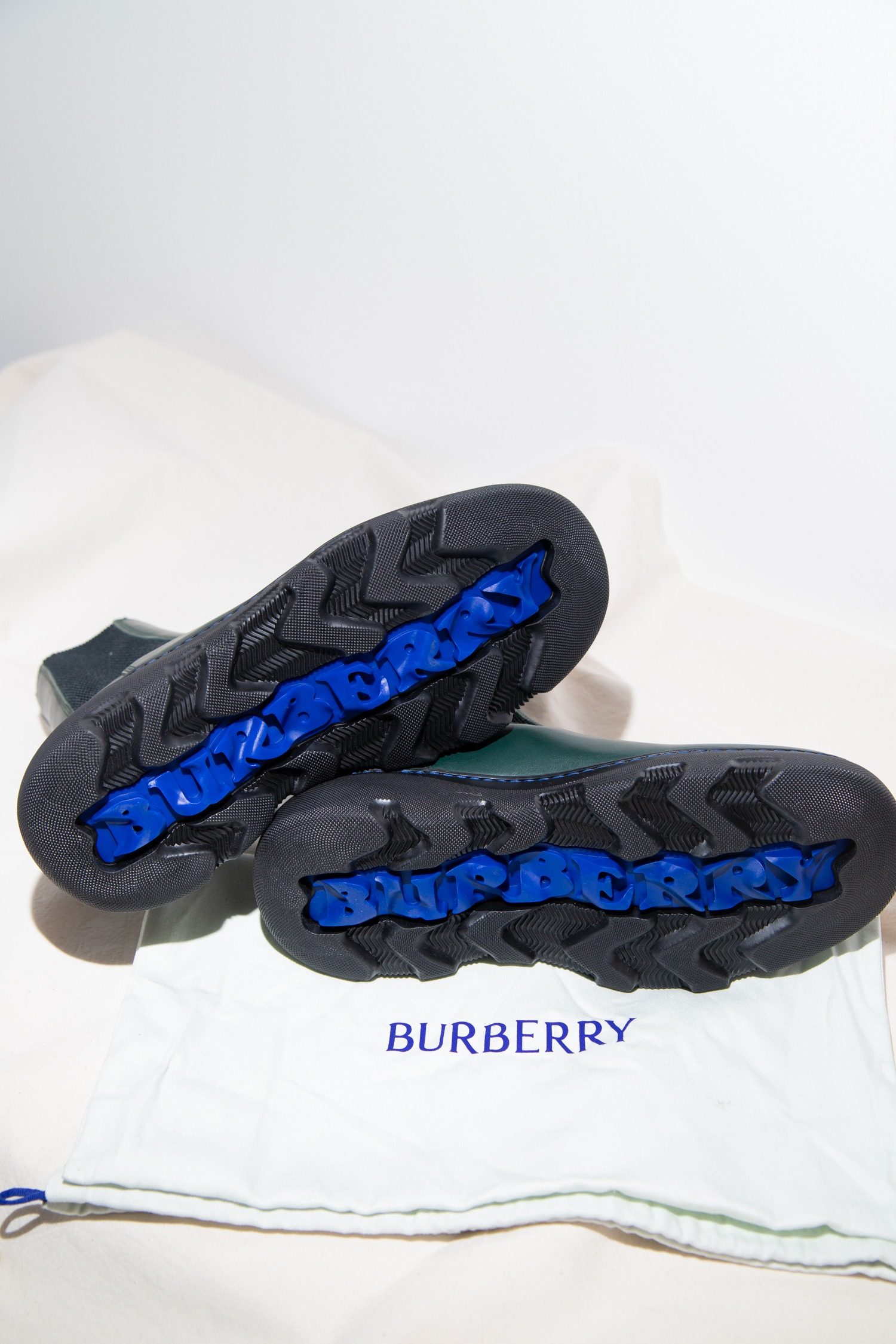 Thumbnail of http://Burberry%20Creeper%20Chelsea%20Boots%20in%20Grün