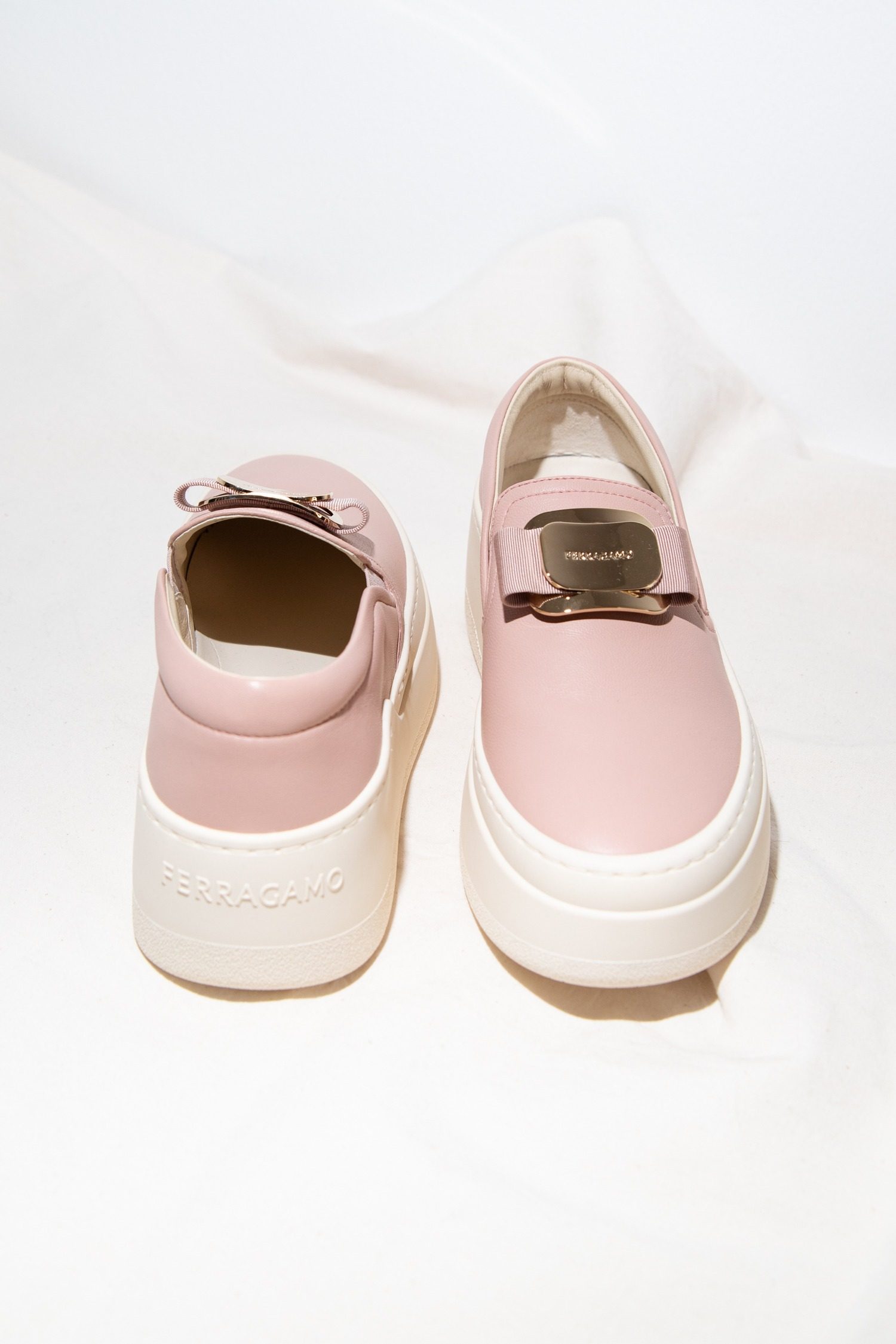 Thumbnail of http://Ferragamo%20New%20Vara%20Plate%20Slipper%20in%20Rosa