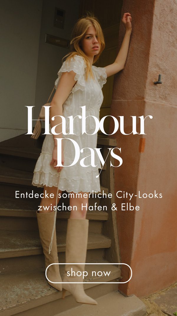 Harbour Days: Sommerliche Designer-Looks zwischen Hafen & City