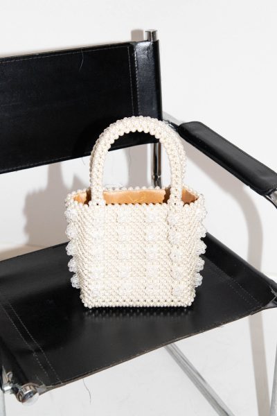 Shrimps "Mini Antonia" Handtasche mit Perlen