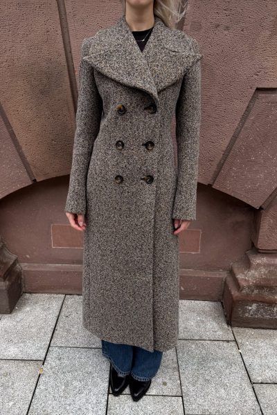 Sportmax "Black Markus" Mantel in Beige