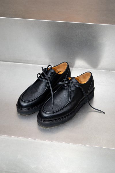 Testoni Schnürschuhe aus Leder in Schwarz