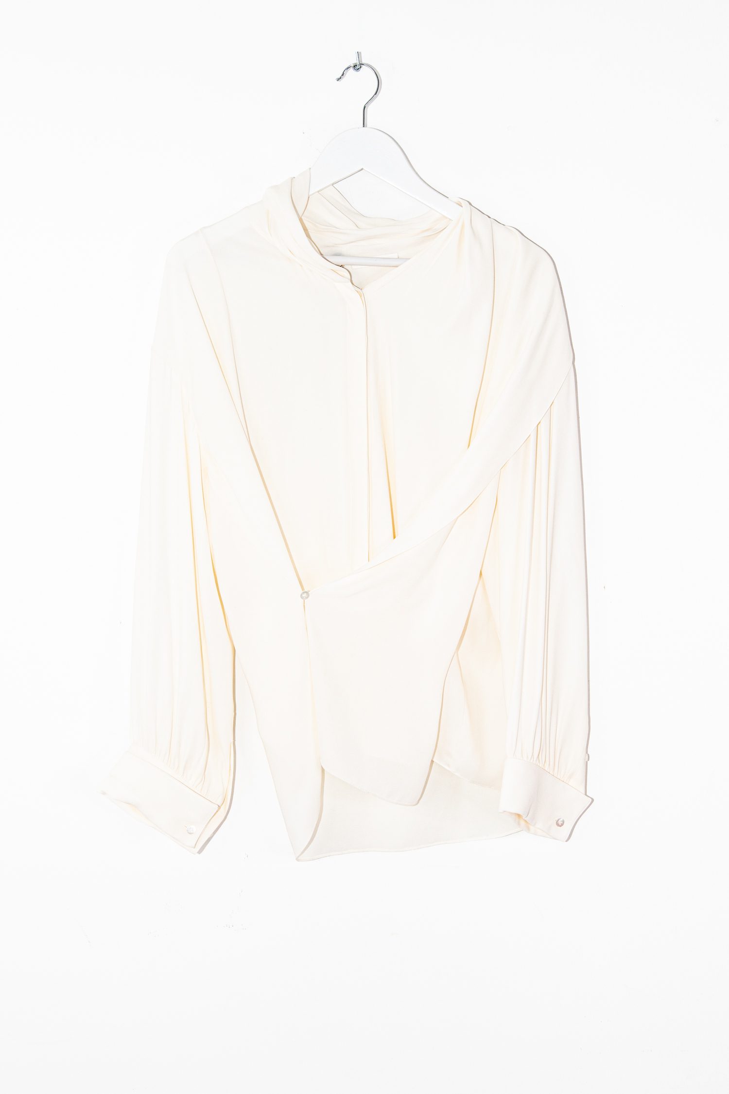 The Row "Darnelle" Seidenbluse in Ecru