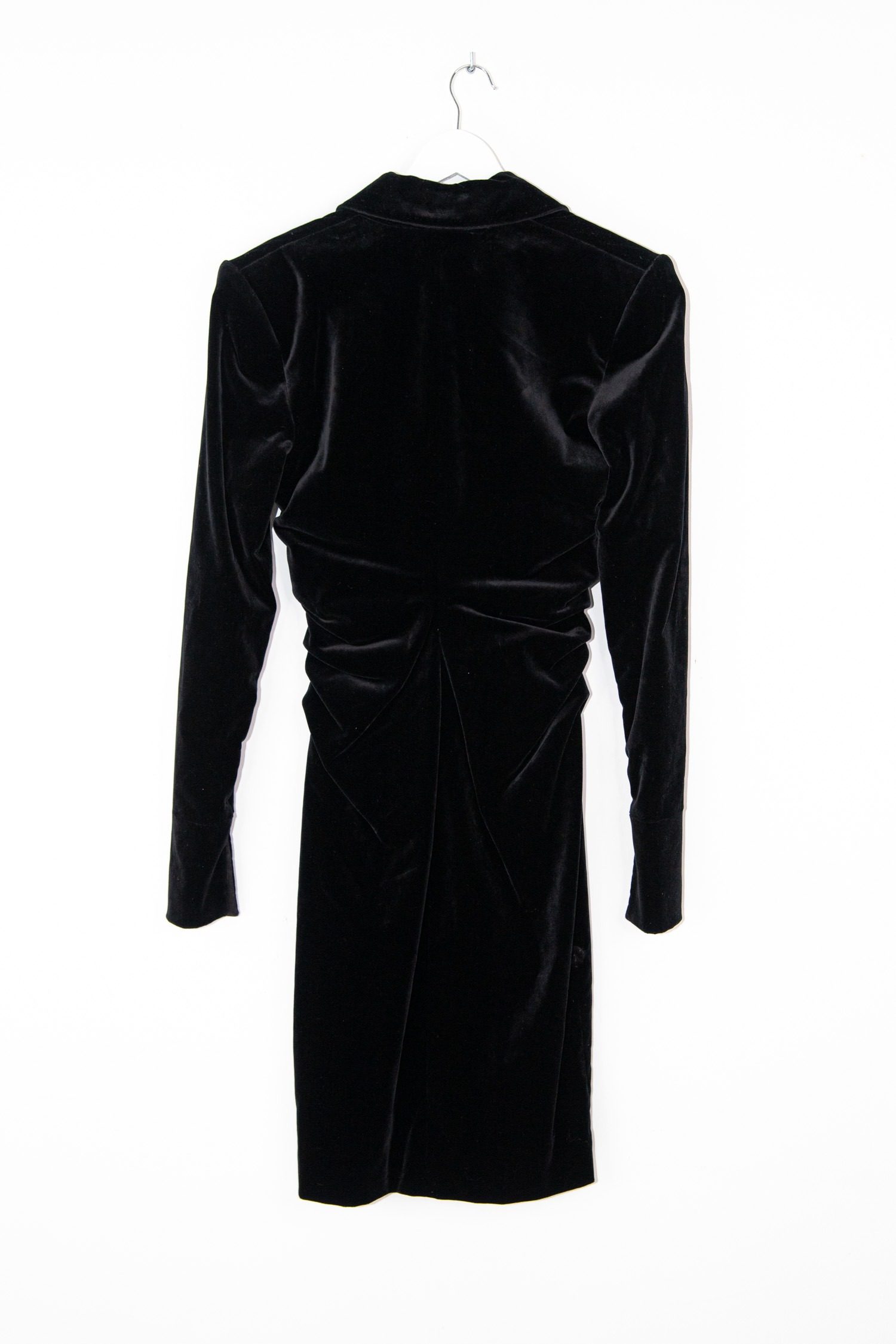 Thumbnail of http://Tom%20Ford%20Midikleid%20aus%20Samt%20in%20Schwarz