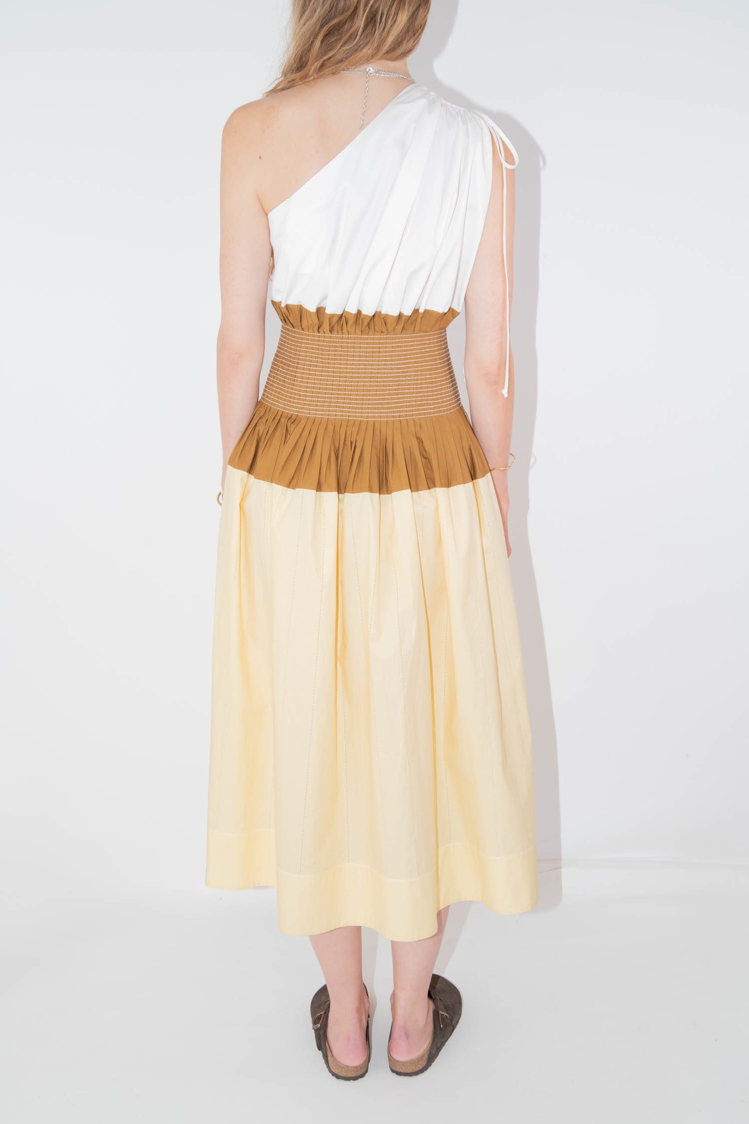 Thumbnail of http://Tory%20Burch%20One-Shoulder-Maxikleid%20dreifarbig
