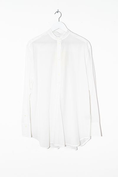 TOTEME Bluse mit Fransendetail in Weiß