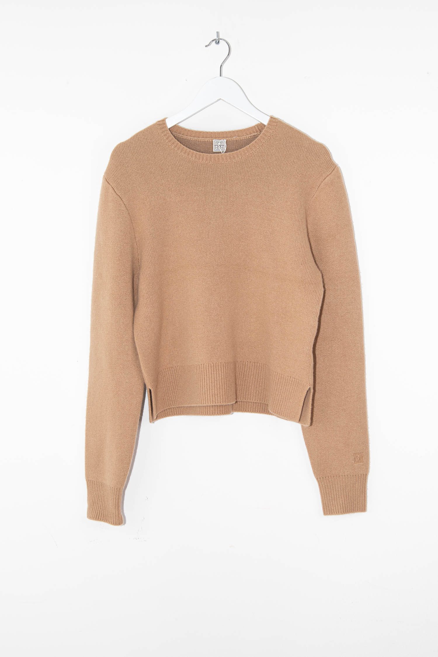 Toteme dicker Feinstrickpullover in Camel