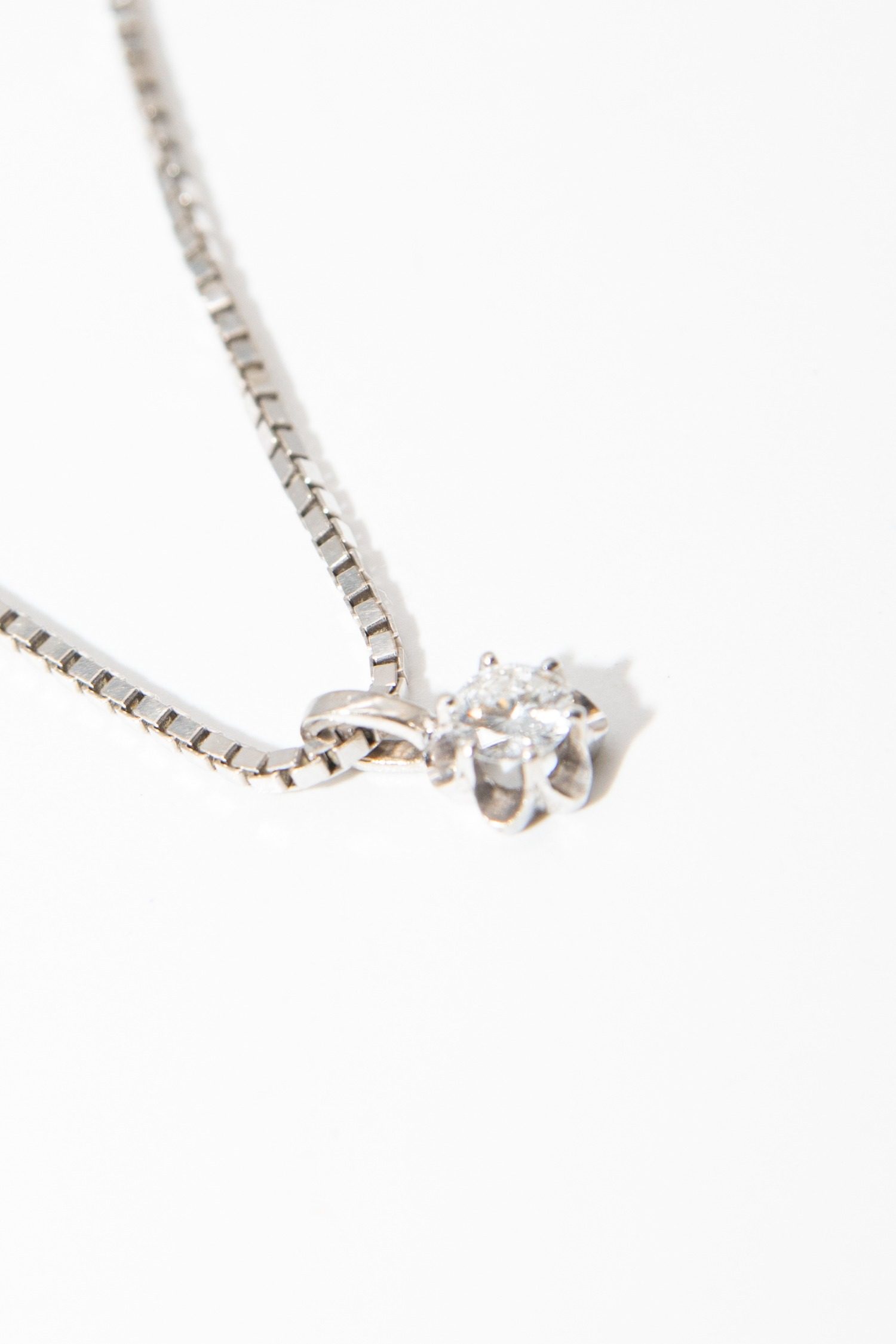 Thumbnail of http://Venezianerkette%20mit%20Brillant-Anhänger%20in%20Silber