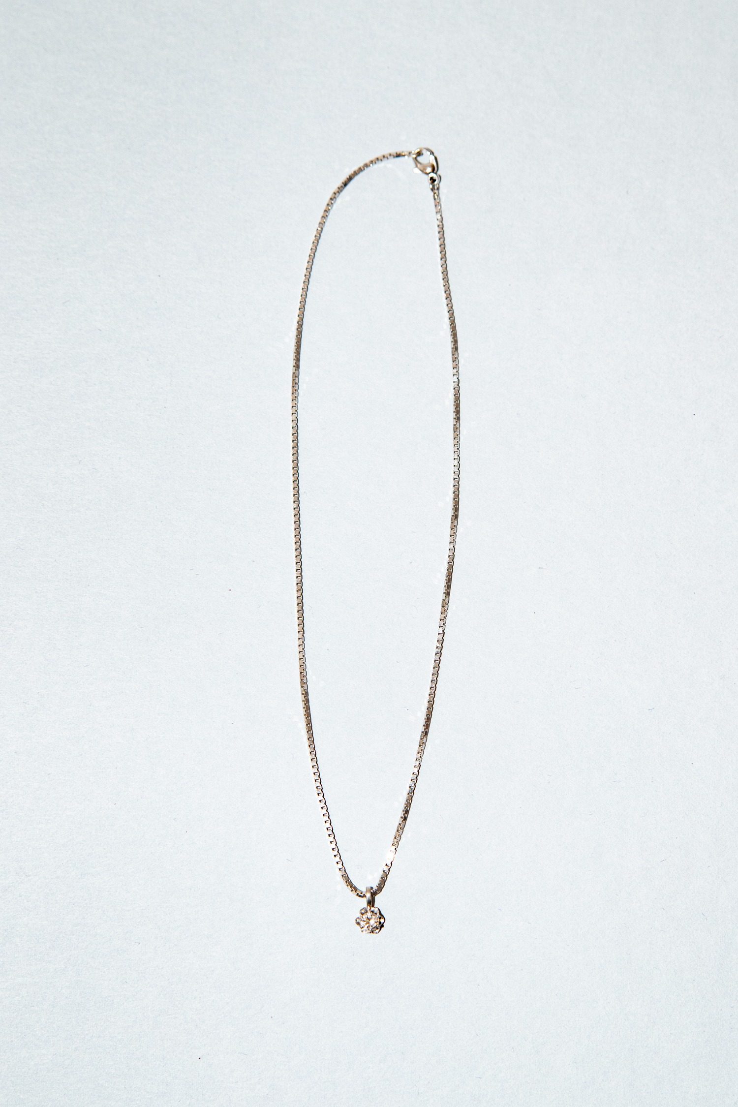 Thumbnail of http://Venezianerkette%20mit%20Brillant-Anhänger%20in%20Silber