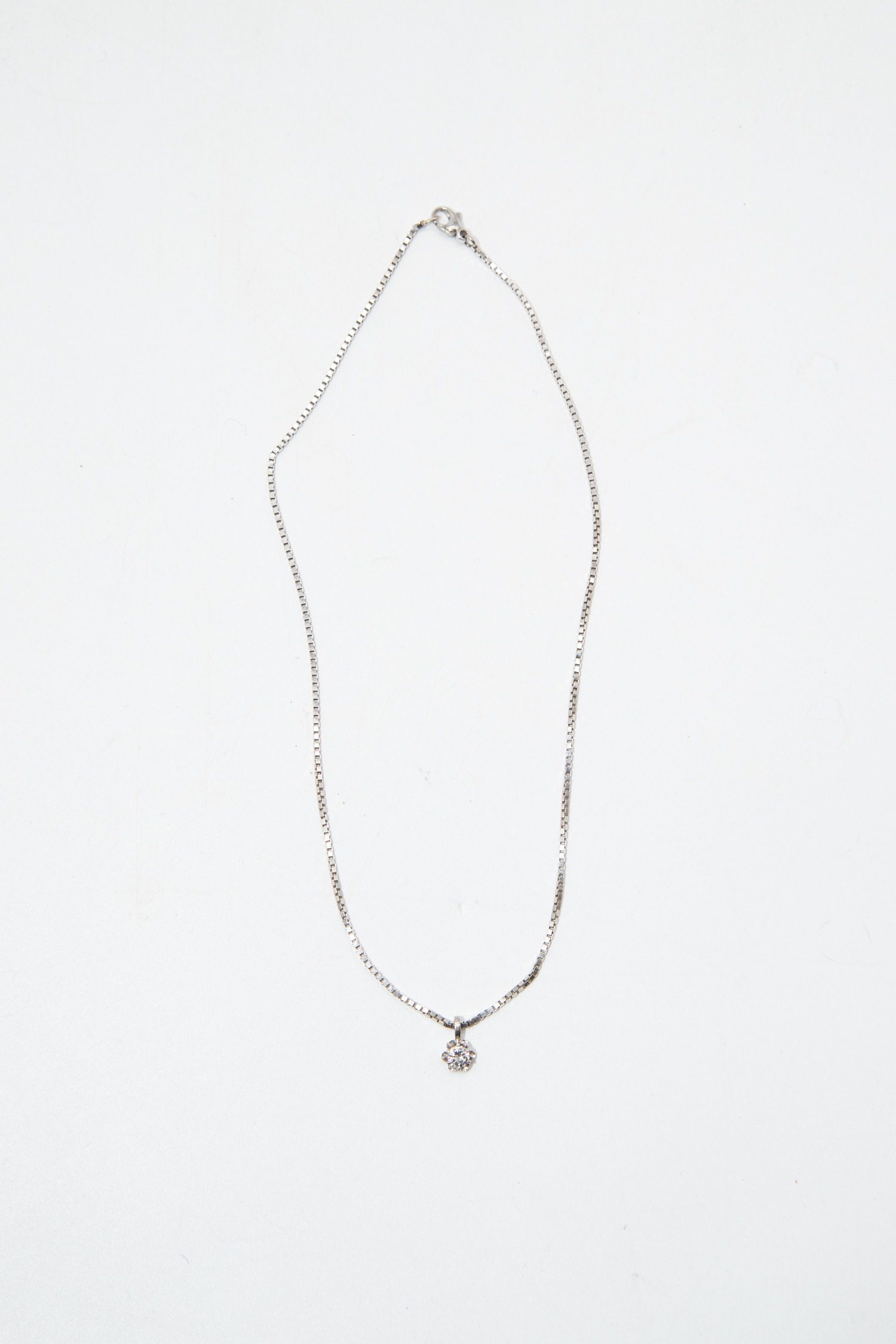 Thumbnail of http://Venezianerkette%20mit%20Brillant-Anhänger%20in%20Silber