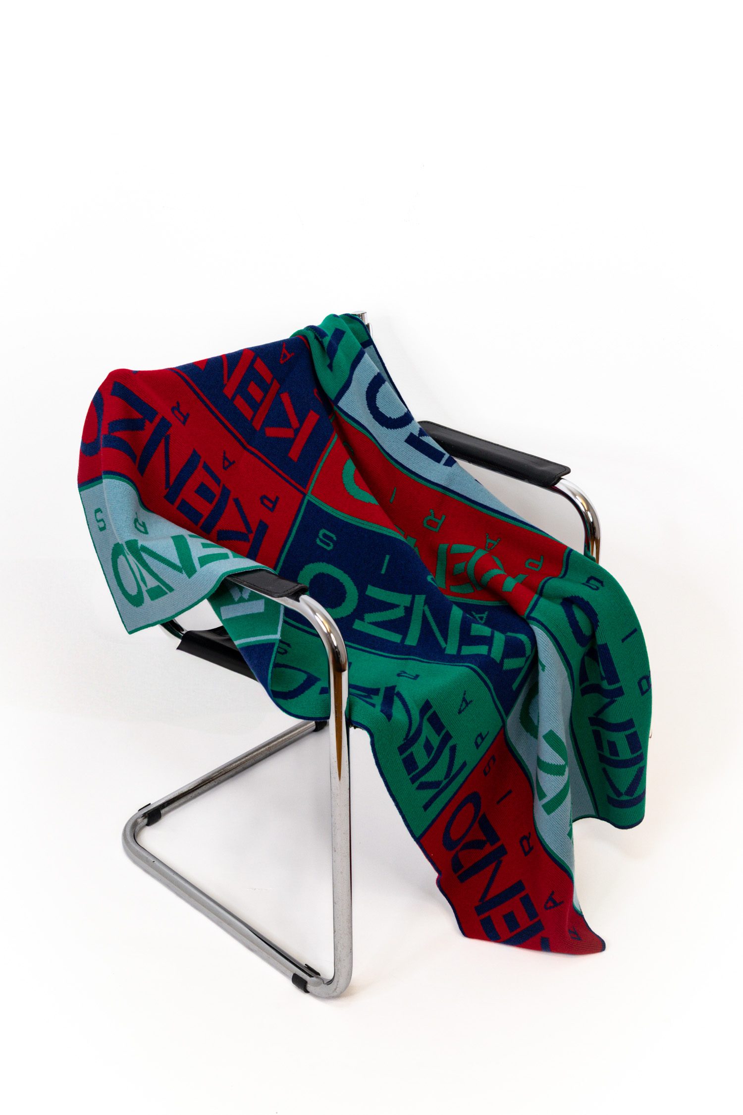 Kenzo bunte Decke mit Logo