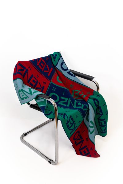Kenzo bunte Decke mit Logo