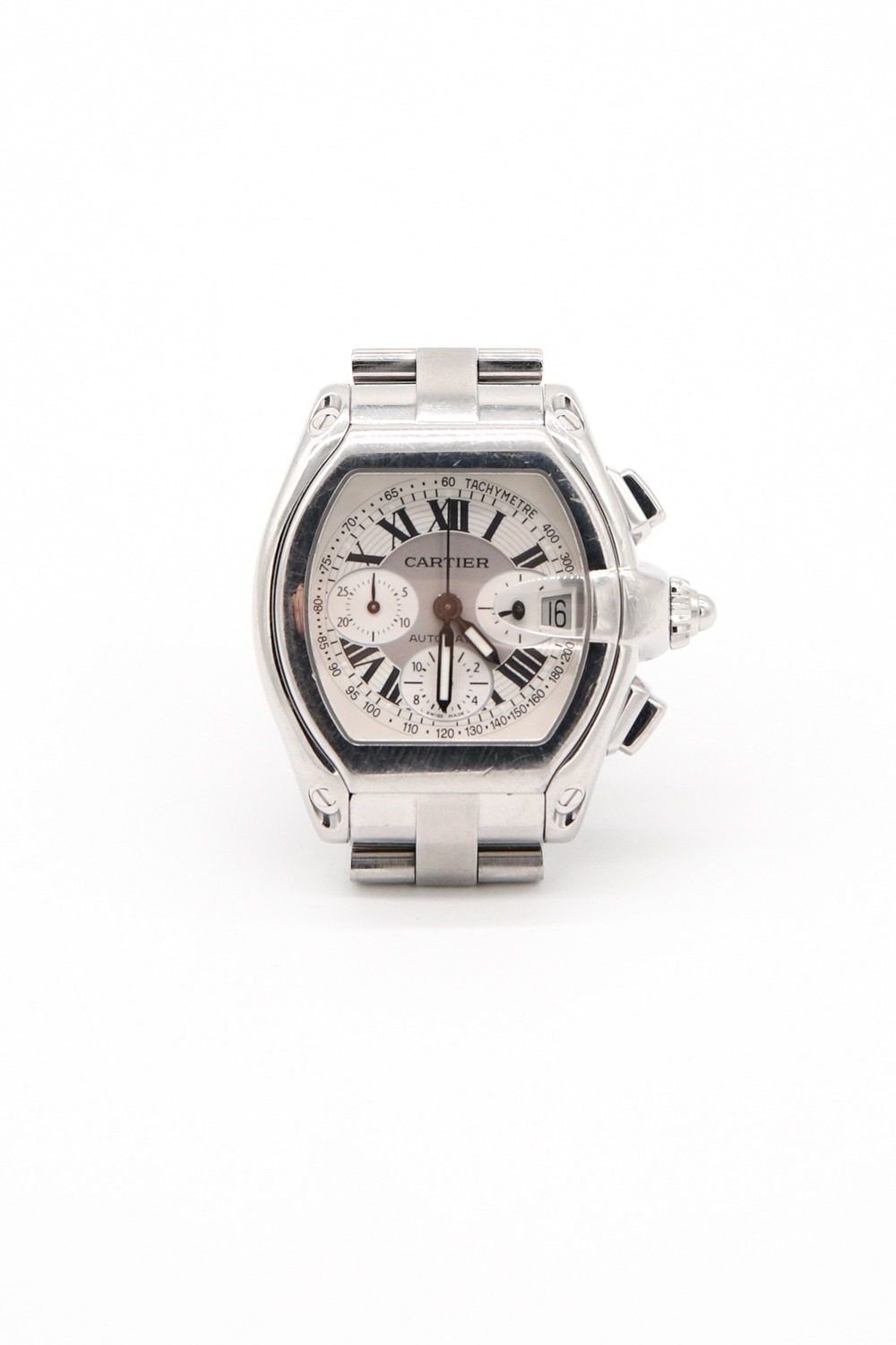 Thumbnail of http://Cartier%20Roadster%20Chronograph%20Uhr%20in%20Silber