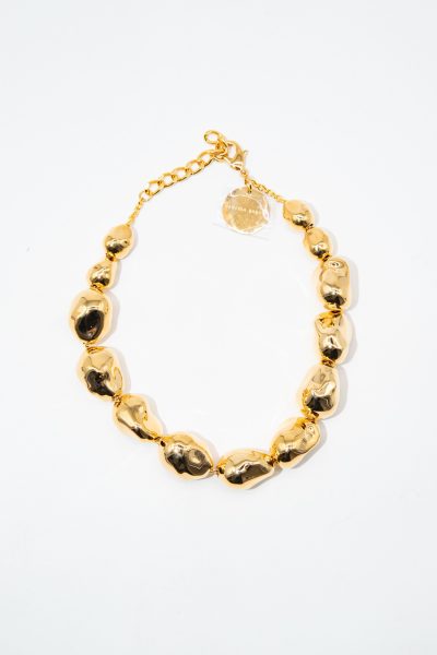 Vanessa Baroni "Big Nugget" Ohrringe in Silber