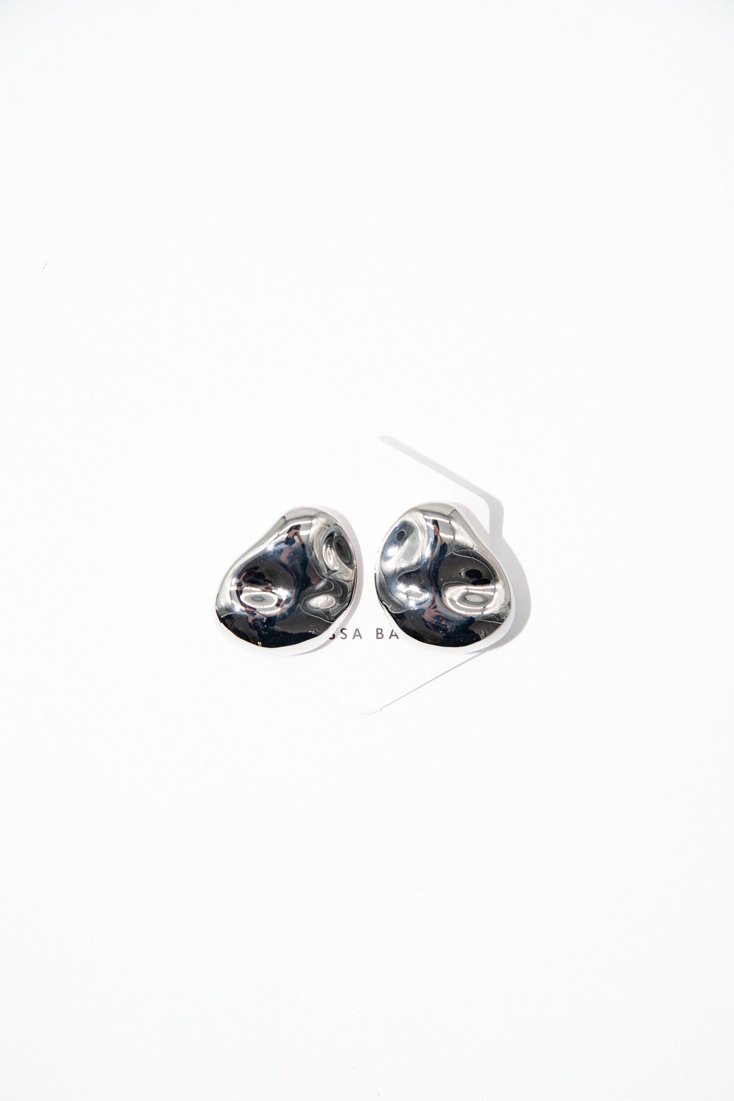 Thumbnail of http://Vanessa%20Baroni%20Big%20Nugget%20Ohrringe%20in%20Silber