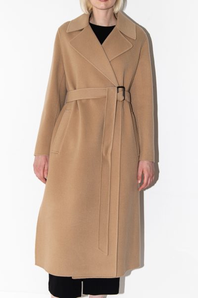 Sacai kurzer Mantel mit Weste in Schwarz