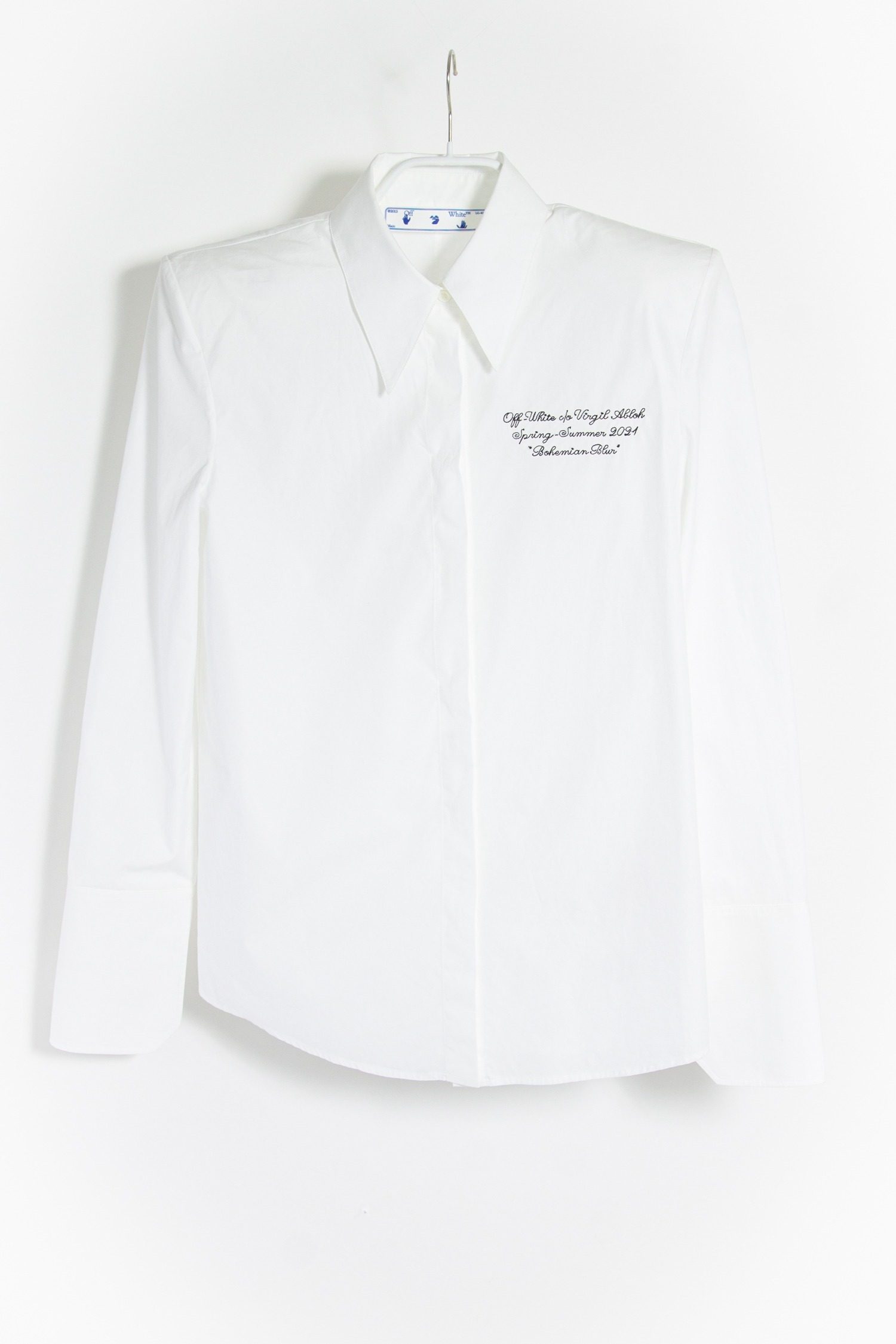 Thumbnail of http://Off-White%20weißes%20Hemd%20Bohemian%20Blur