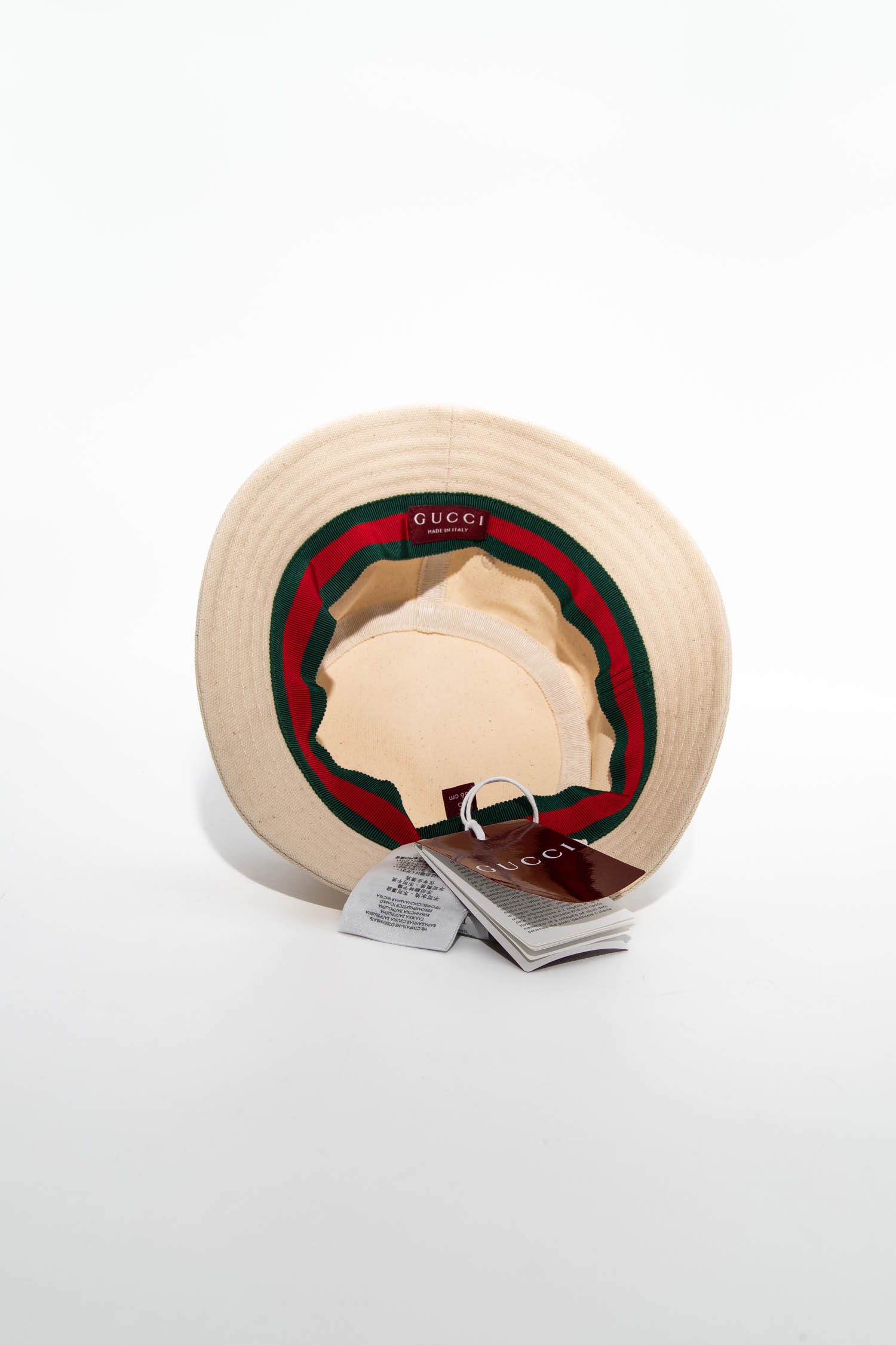 Gucci Bucket Hat in Ecru