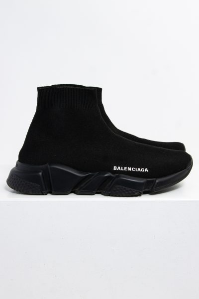 Balenciaga "Speed" Sneaker in schwarz