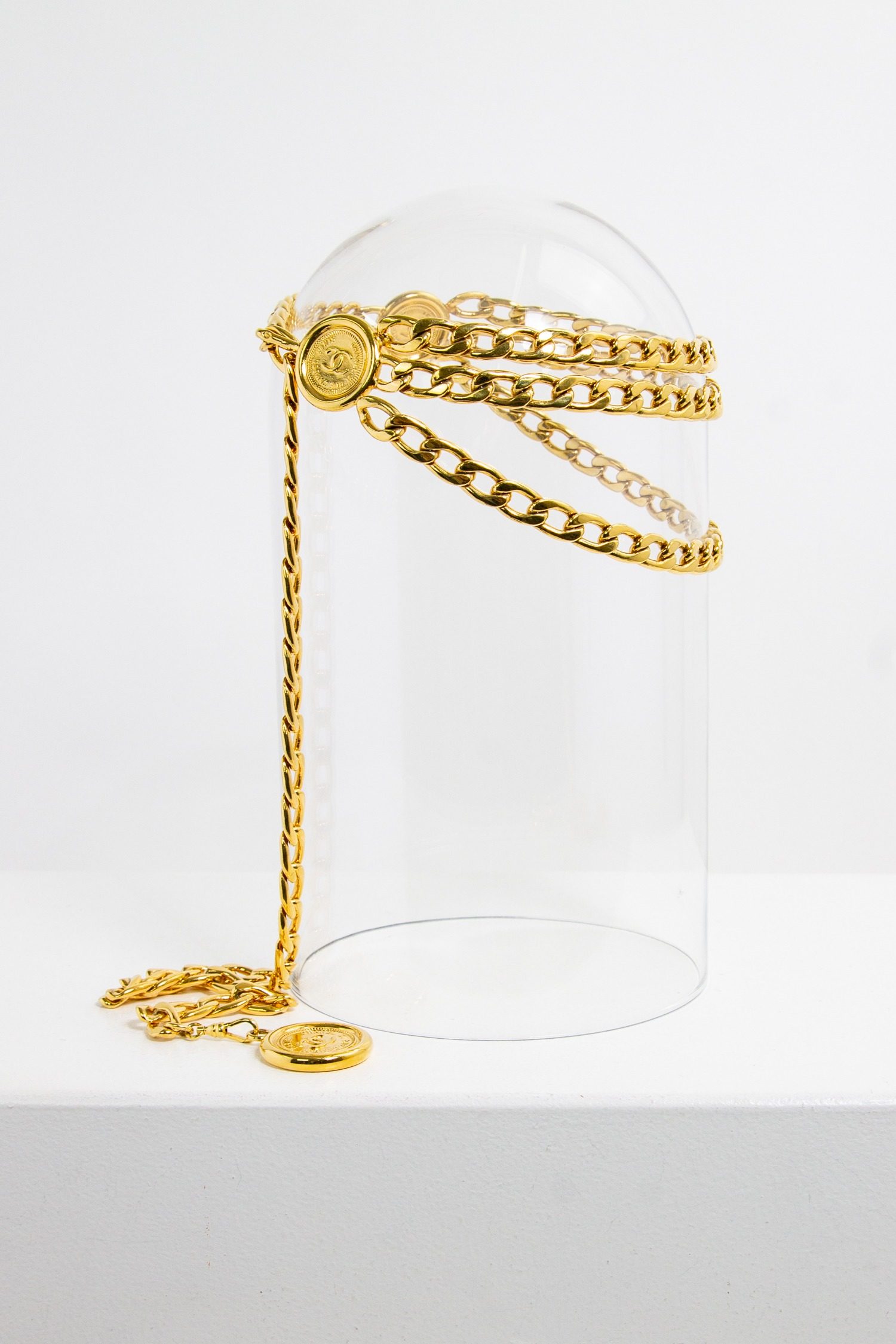 Chanel Kettengürtel in gold