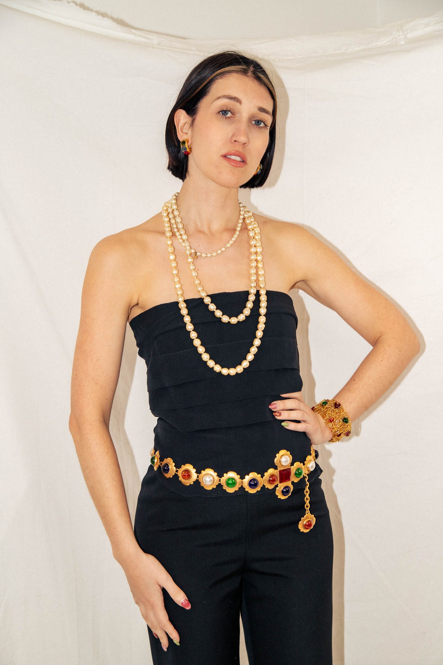 Chanel 1981 Vintage Perlenkette