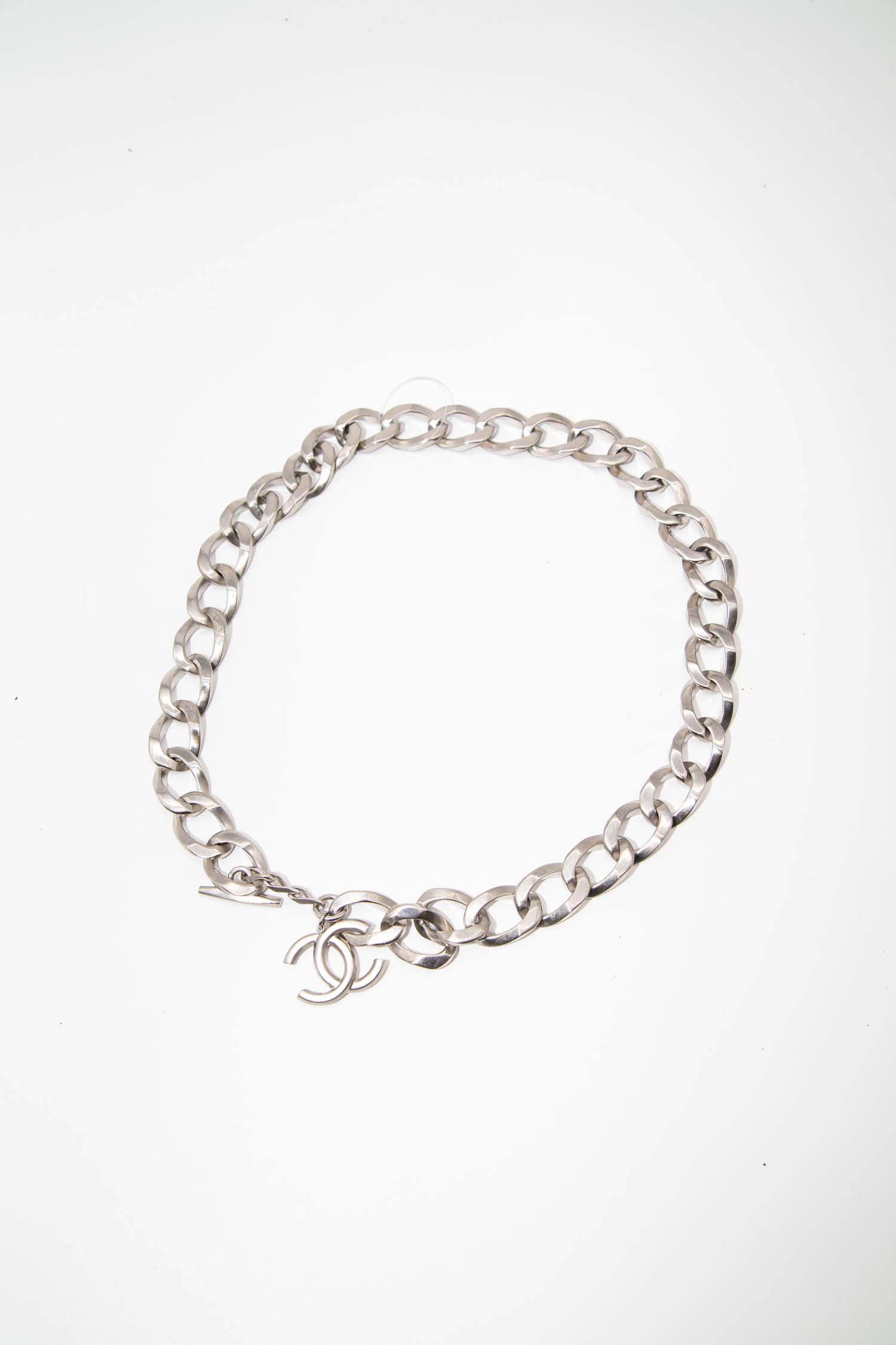 Chanel Kettengürtel in Silber