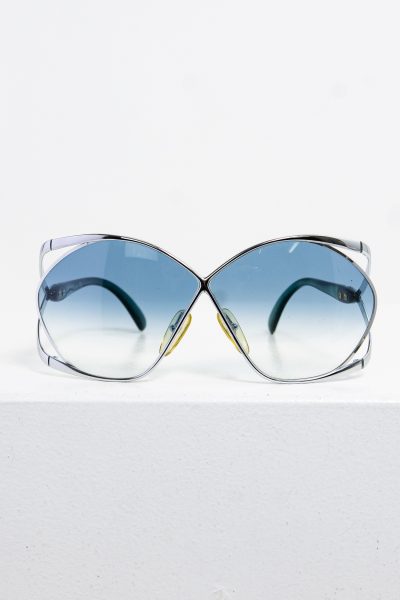 Christian Dior Sonnenbrille mit hellblauen Brillengläsern